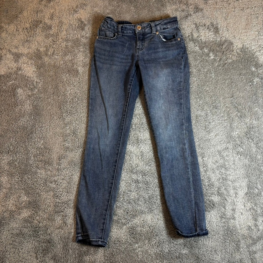 Cat & Jack Girls Skinny Jeans Medium Wash Ultimate Stretch Size 12